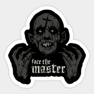 SALEM'S LOT - Face The Master Sticker